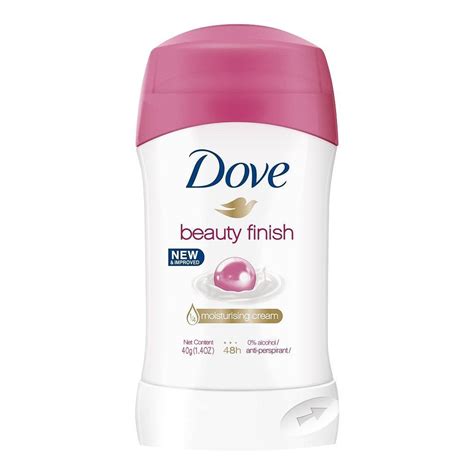 dove beauty deodorant stick.